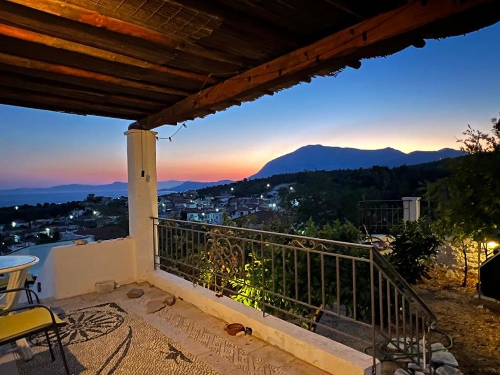 Unique Breathtaking Seaview House Villa Koumeika Bagian luar foto