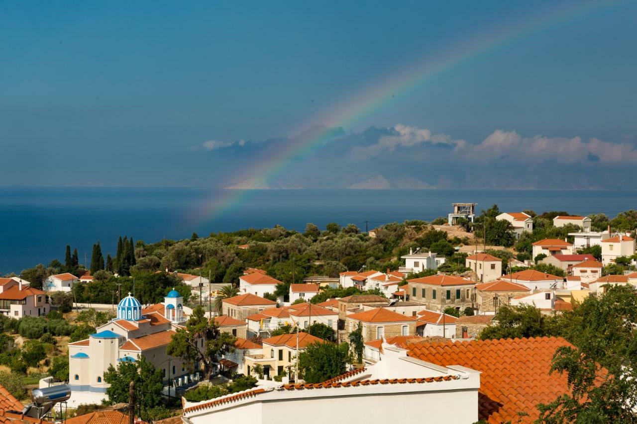 Unique Breathtaking Seaview House Villa Koumeika Bagian luar foto